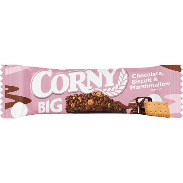 Müslibatoon piimašokolaadi, küpsise ja vahukommiga Corny Big 40g
