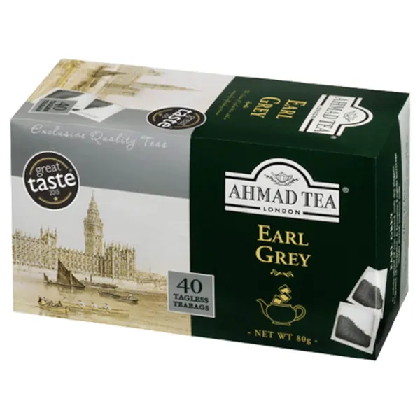 Must tee Earl Grey Ahmad Tea 40x2g