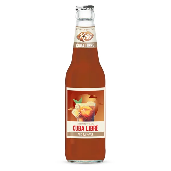 Muu alkohoolne jook Cuba Libre Cocktail Kiss 4,7%vol 0,33l