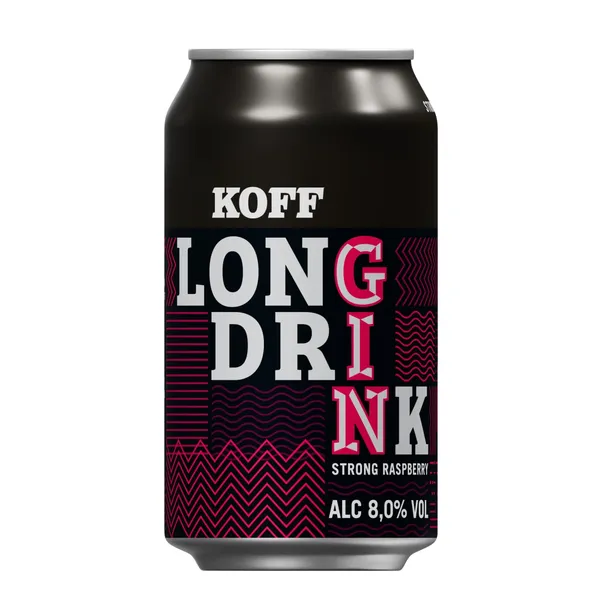 Muu alkohoolne jook Koff Strong Raspberry 8%vol 0,33l