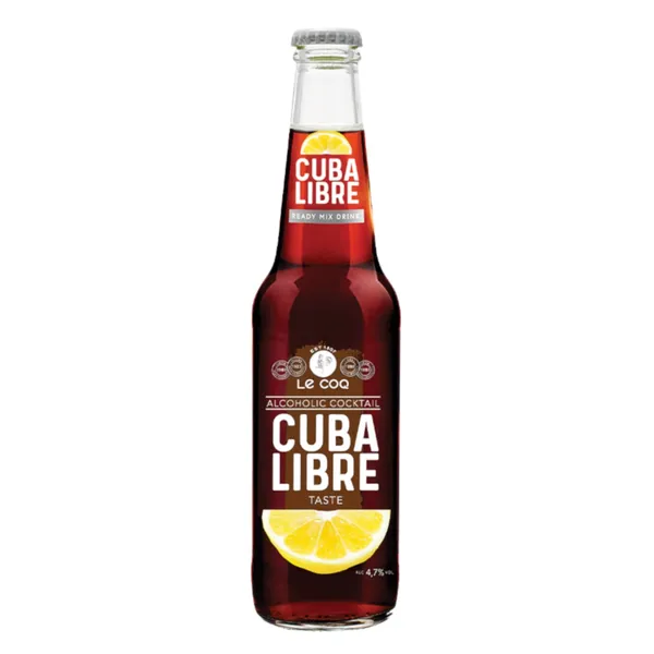 A. LE COQ Cuba Libre, kokteilijook 4,7% 330 ml, R15/102635/46