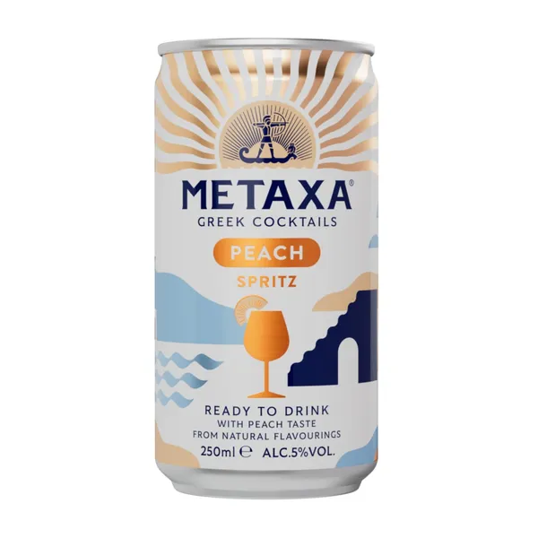 Muu alkohoolne jook Metaxa Peach Spritz 5% 0,25l purk