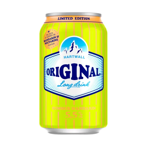 Muu alkohoolne jook Hartwall Original Long Drink Summer Mandarin 5,5% 0,33l