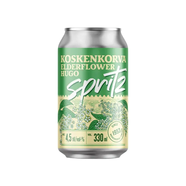Muu alkohoolne jook Kosken Spritz Elder Hugo 4,5% 0,33l