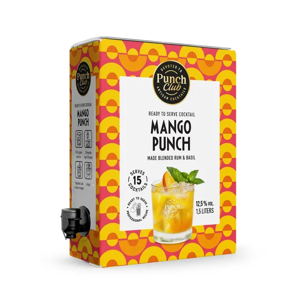 Muu alkohoolne jook Mango Punch Bag-In-Box 12,5%vol 1,5l
