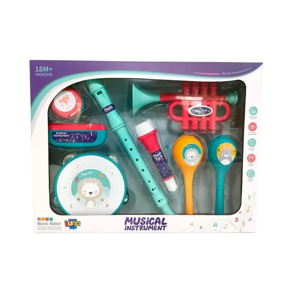 Mūzikas instrumentu komplekts Luna 8 gab