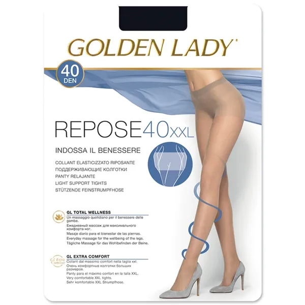 Naiste sukkpüksid Golden Lady Repose 40den XXL nero