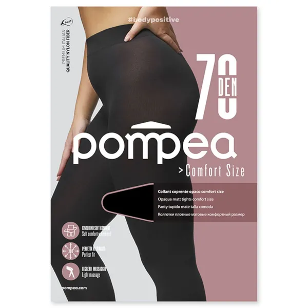 Naiste sukkpüksid Pompea Comfort Size 70 nero XXL