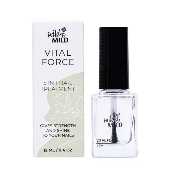 N030 Vital Force - viis ühes küünetugevdaja Wild&Mild 12ml