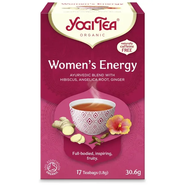 Tēja Yogi Tea sievietes enerģijai BIO 31g