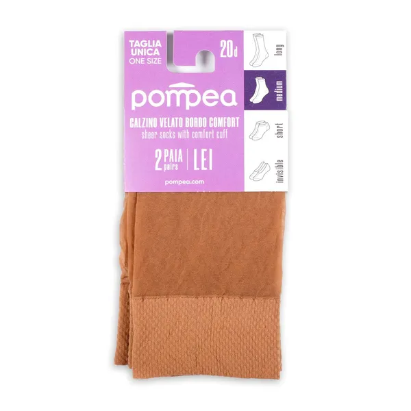 Naiste sokid Pompea 20 ambrato 2 paari