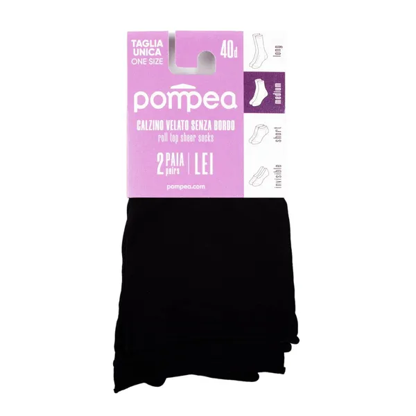 Naiste sokid Pompea 40 nero 2 paari