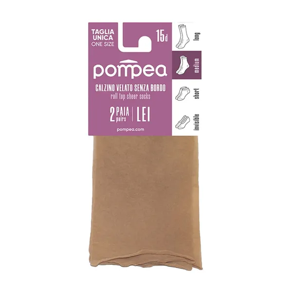 Naiste sokid Pompea Ideale 15 ambrato 2pr