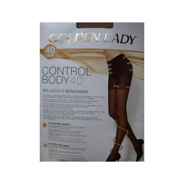 Naiste sukkpüksid Golden Lady Control Body 40den 2 melon