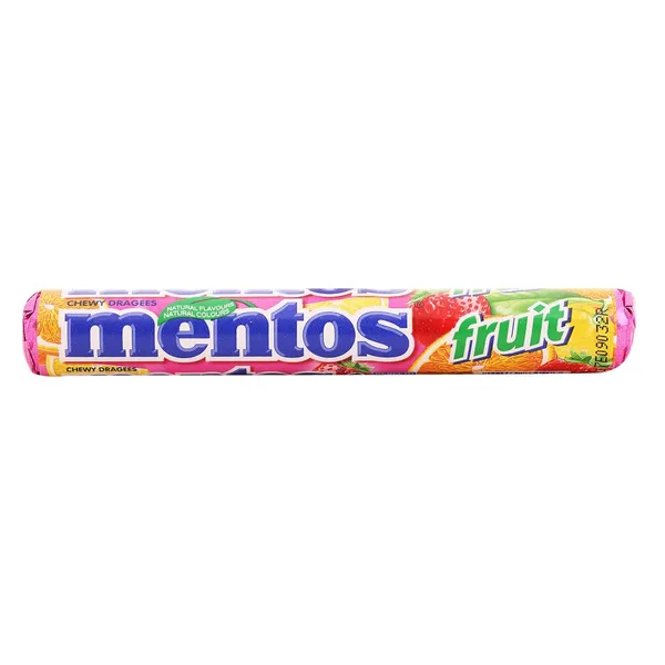 Närimiskommid puuvilja Mentos 38g