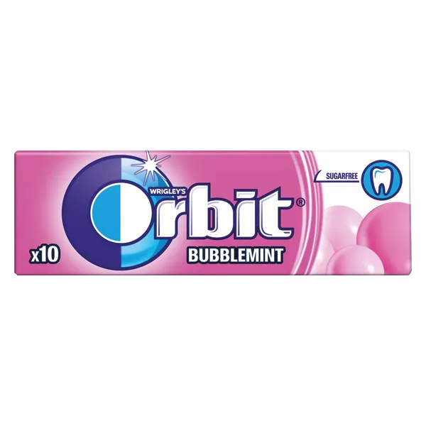Närimiskumm Orbit Bubblemint magusainetega 14g
