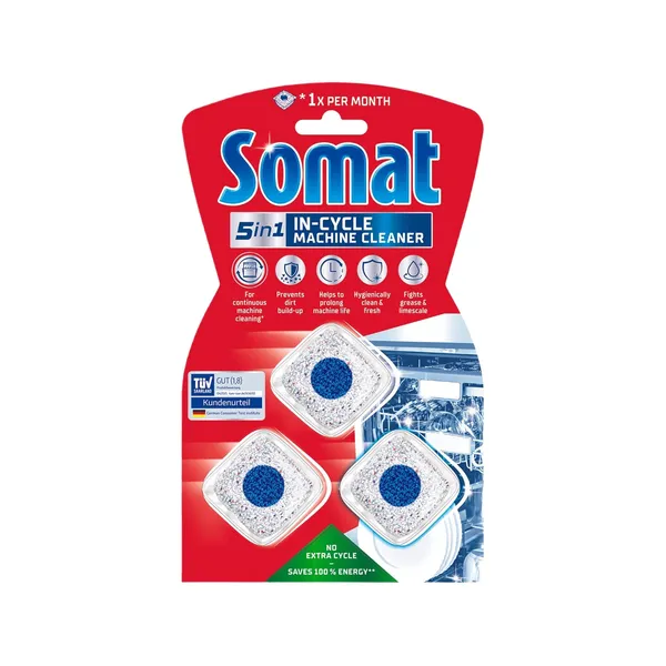 Nõudepesumasina hooldusvahend Somat pouch 3x20g