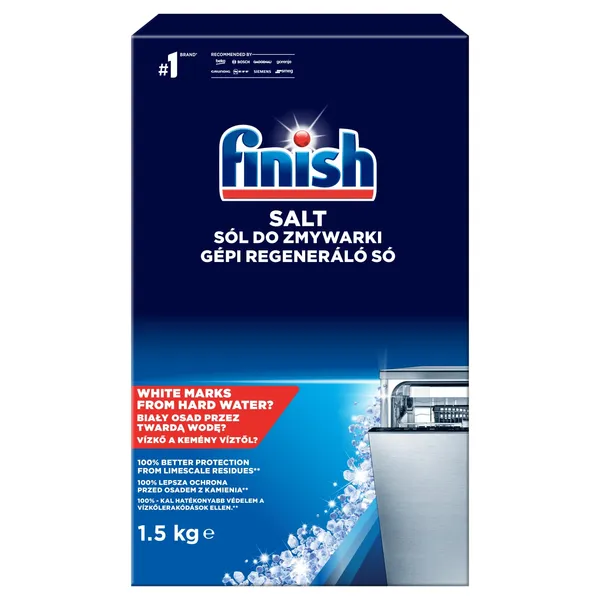 Nõudepesumasina sool, FINISH, 1,5 kg