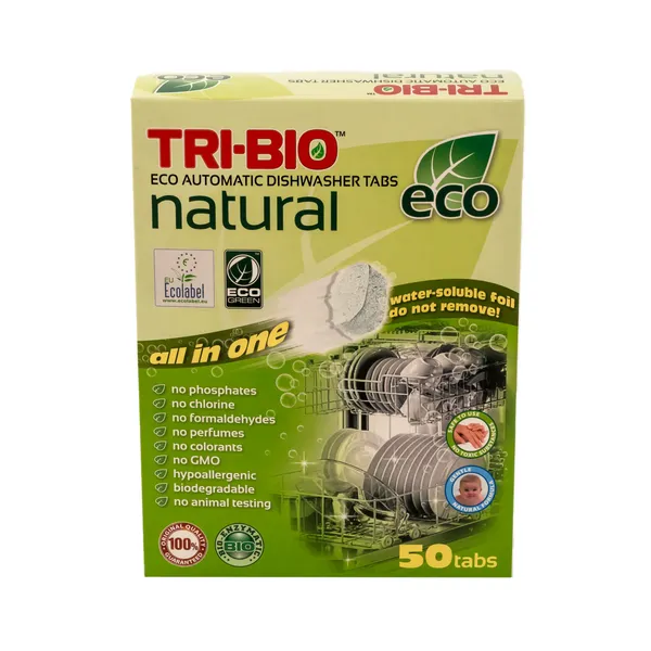 Nõudepesumasina tabletid TRI-BIO ,   50tk