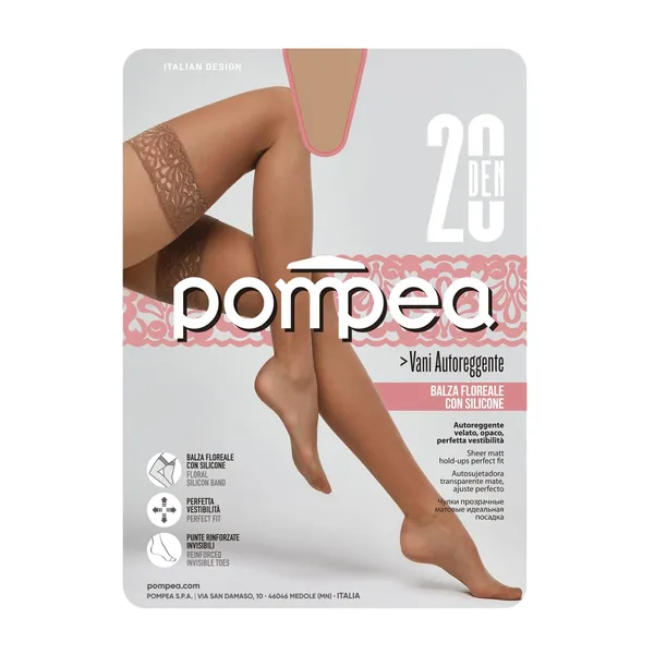 Naiste sukad Pompea Vani 20 polvere dorata 1/2