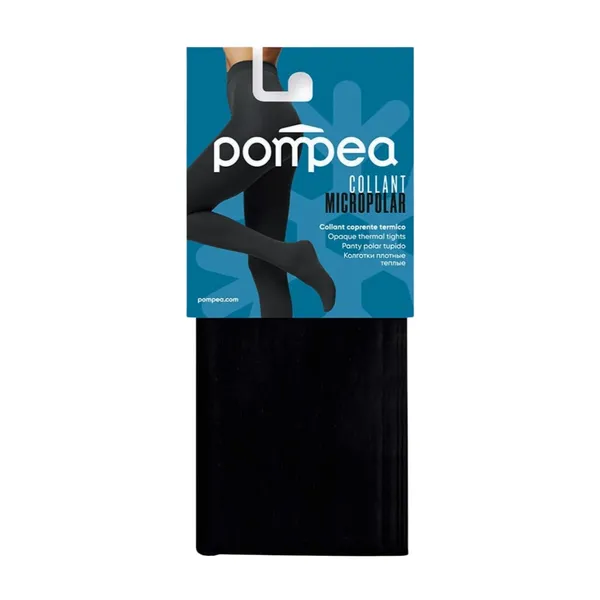 Naiste sukkpüksid Pompea Hbs Micropolar nero 1/2