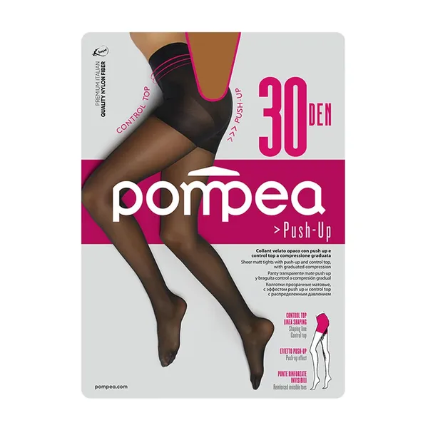 Naiste sukkpüksid Pompea Push Up 30 Studio ambrato 4