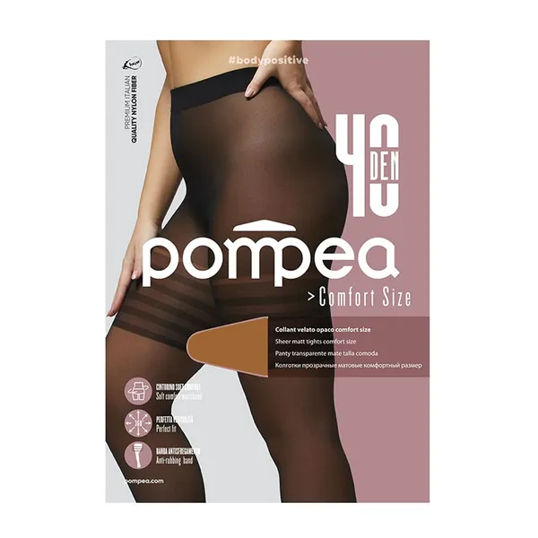 Naiste sukkpüksid Pompea Comfort Size 40 ambrato XL