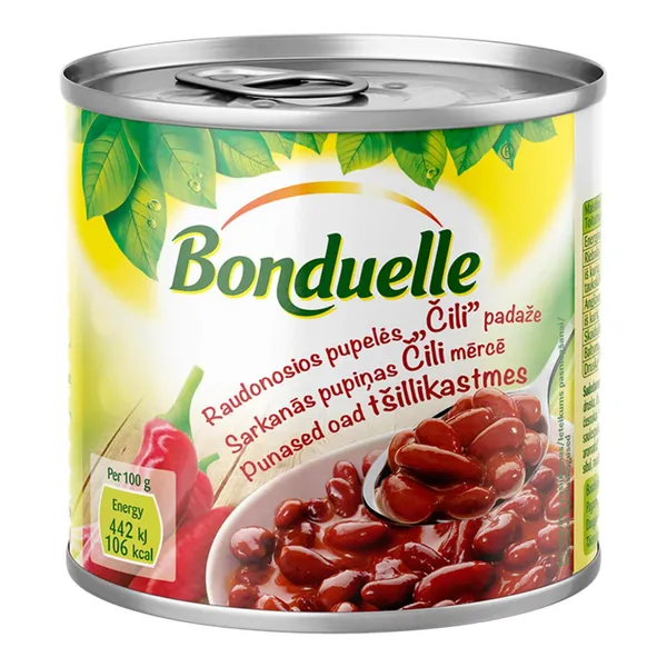 Punased oad tšilli kastmes, BONDUELLE, 430 g