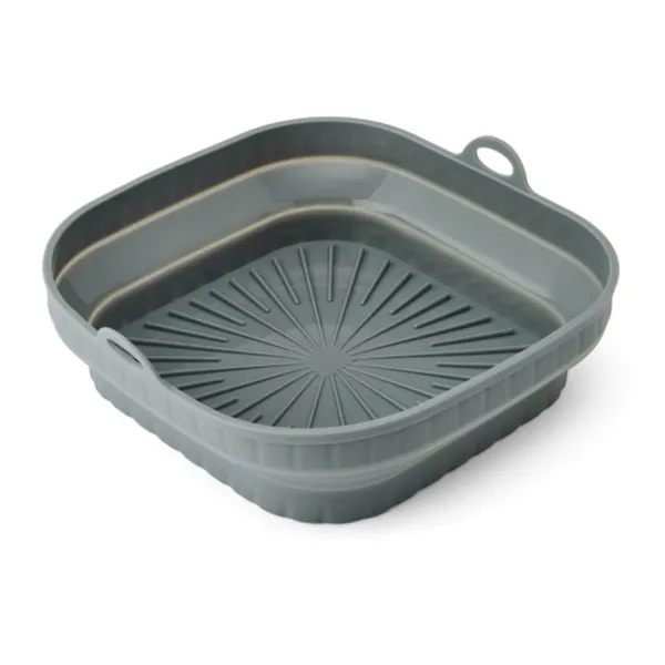 Õhufritüüri vorm Kitchencraft kokkuvolditav, ristkülikukujuline, silikoonist, 22x22x7.5cm