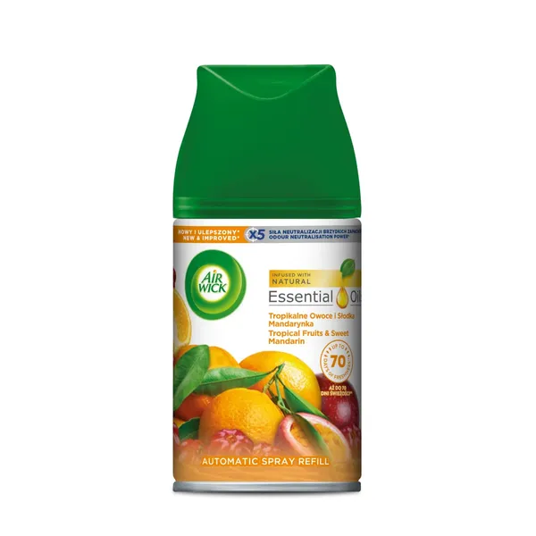 Õhuvärskendaja Air Wick Tropical Fruits & Sweet Mandarin 250ml