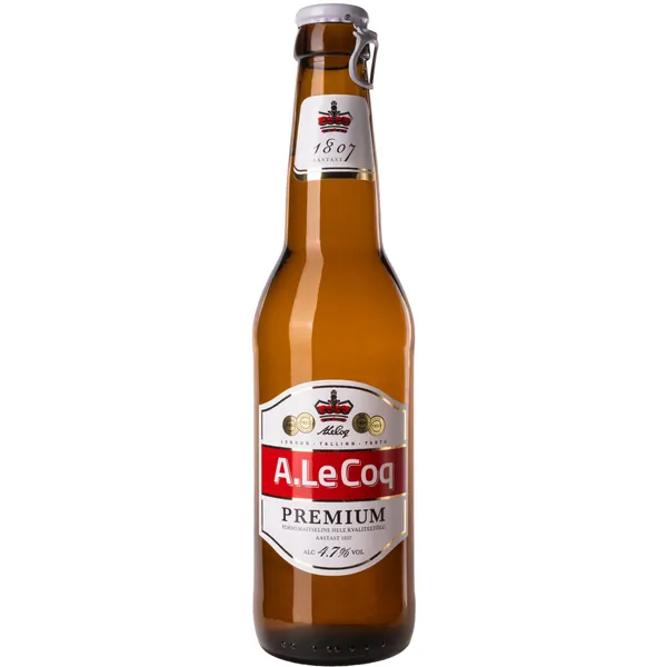 Õlu A. Le Coq Premium 4,7% 0,33l