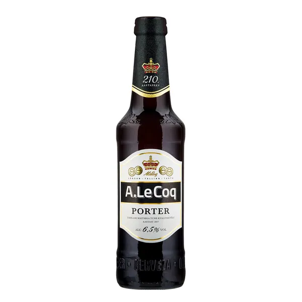 Õlu A.Le Coq Porter 6,5%vol 0,5l pudel