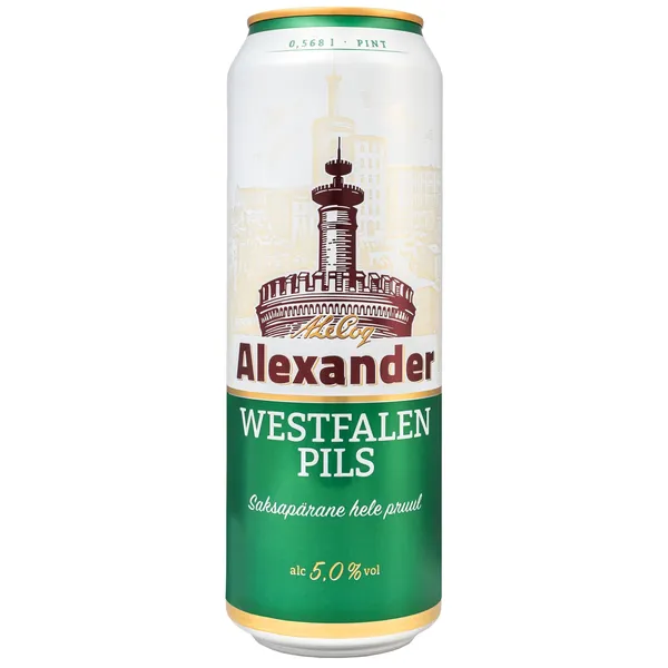 Õlu Westfalen Pils, ALEXANDER, 568 ml