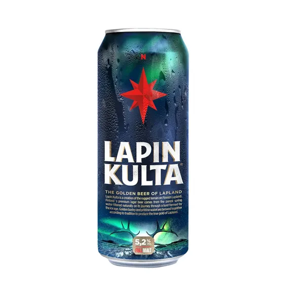 Õlu, LAPIN KULTA, 500 ml purk