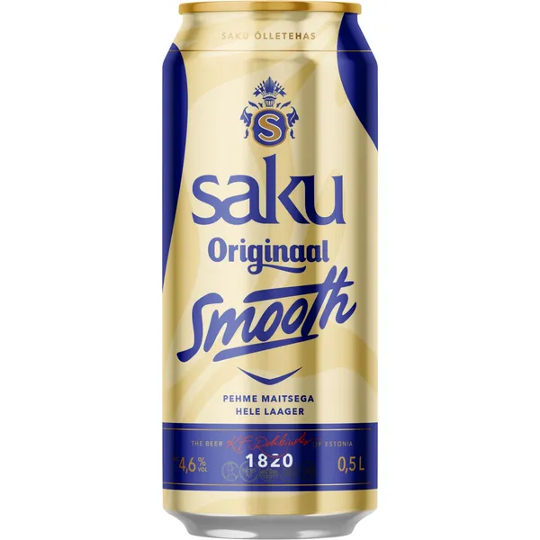 Õlu Originaal Smooth, SAKU,