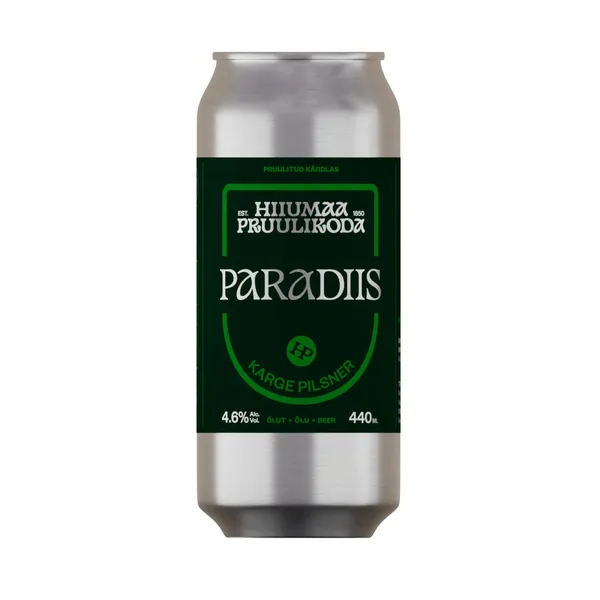 Õlu Paradiis Hiiumaa Pruulikoda 4,6%vol 0,44l