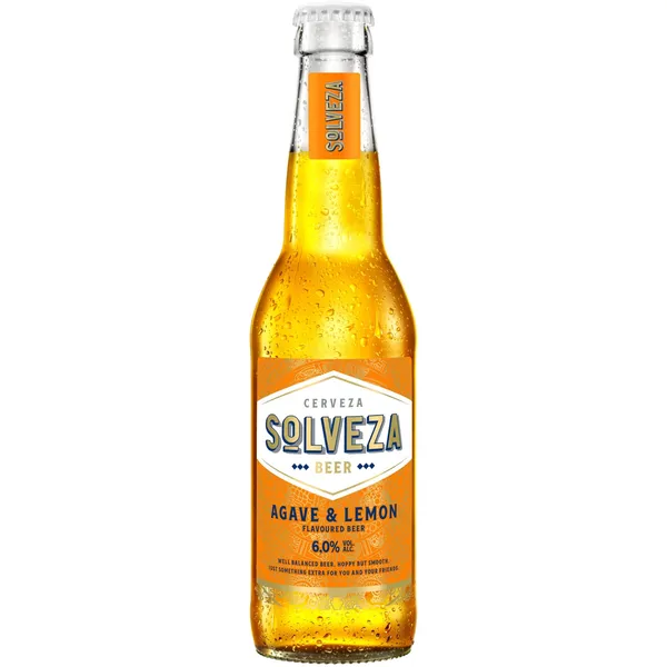 Õlu Solveza Agave & Lemon Beer 6%vol 0,33l pdl