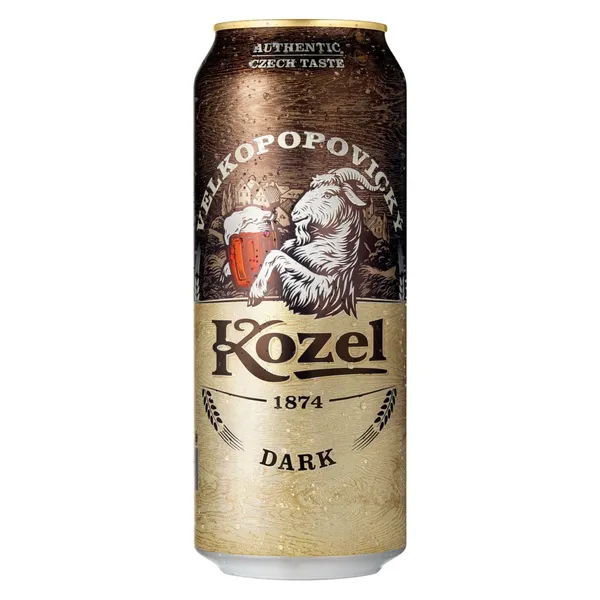 Õlu Kozel Dark, VELKOPOPOVICKY, 500 ml purk