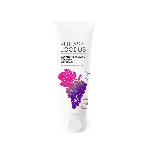 Öökreem Puhas Loodus vananemise vastu 75ml