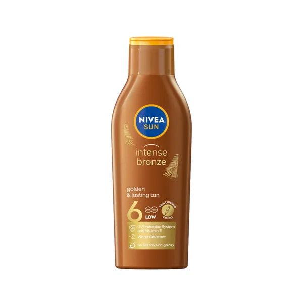 Päevituspiim Nivea Sun Intense Bronze SPF6 200ml