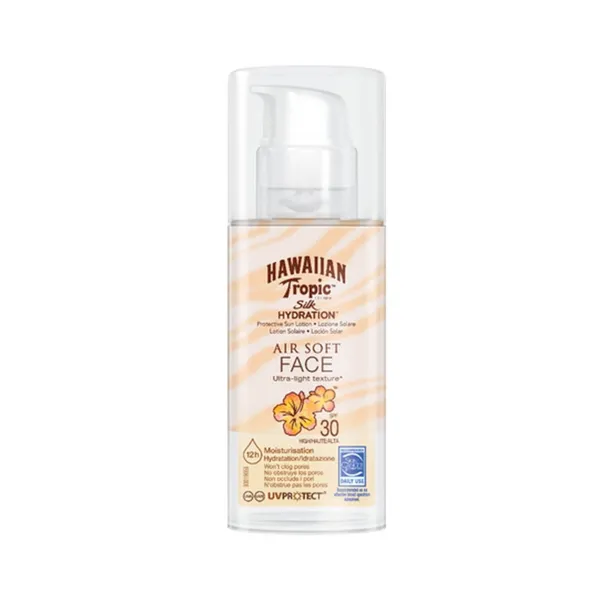 Päikesekaitsekreem näole Hawaiian Tropic SPF30 50ml