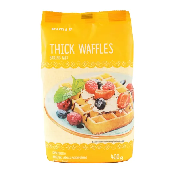 Miltu maisījums Rimi biezo vafeļu mīkla 400g