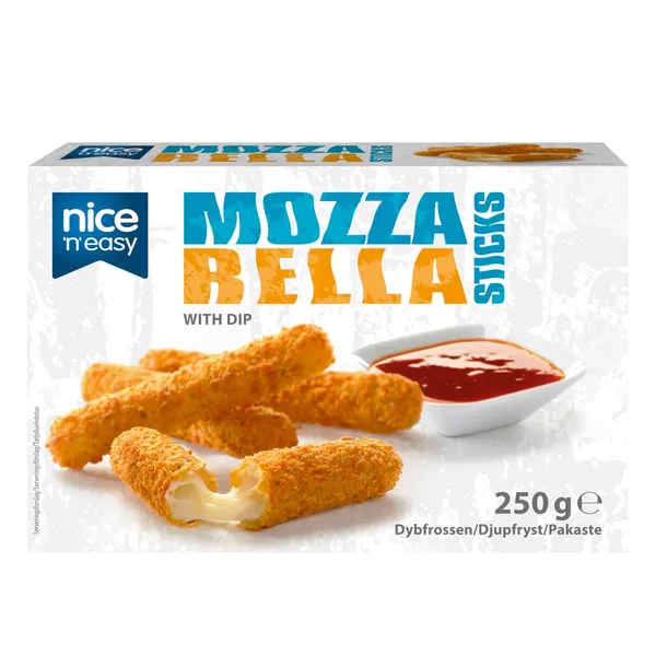 Mozzarella nūjiņas saldētas 250g