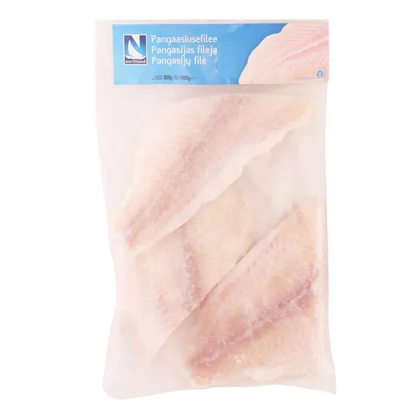 Pangaasiusefilee lisatud veega Northland 800g