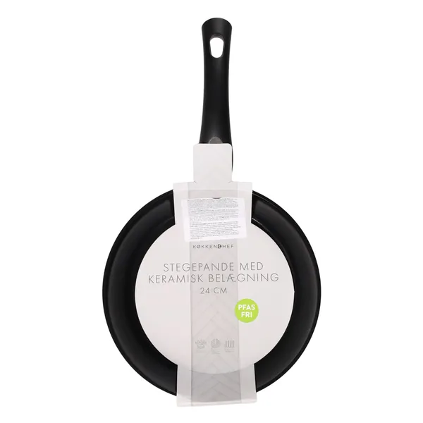 Pann keraamilise kattega Kokkenchef 24cm