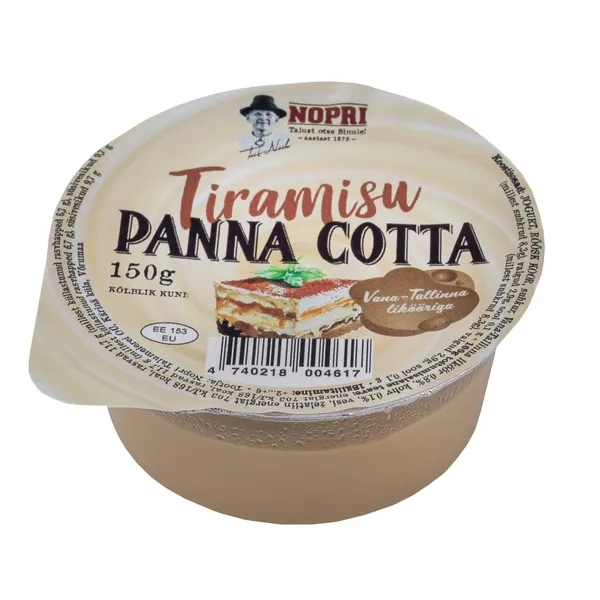 Panna Cotta tiramisu, NOPRI, 150 g