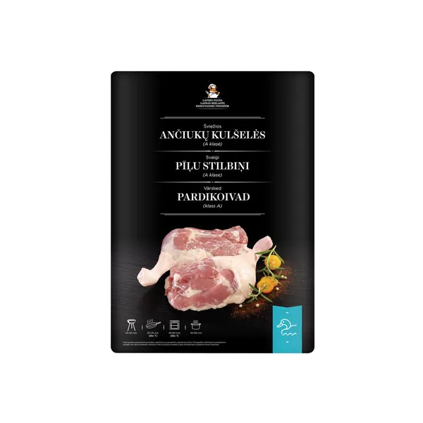 Pīļu stilbiņi svaigi fasēti kg