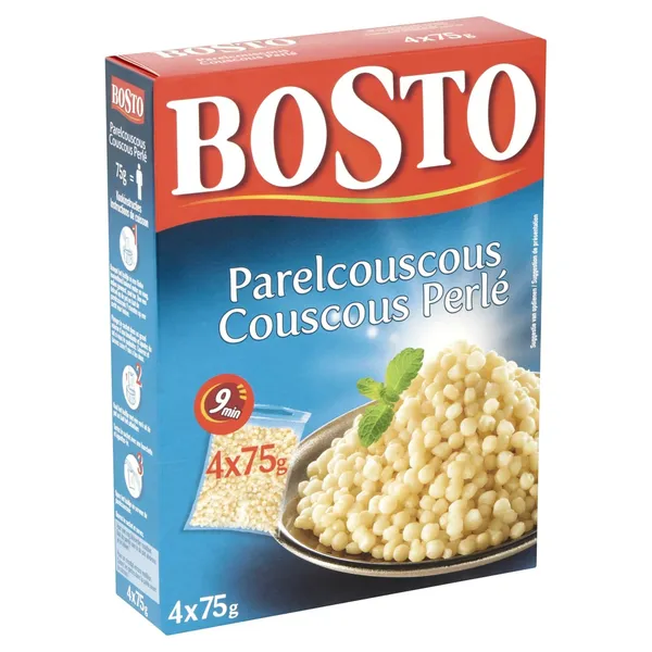 Pärlkuskuss BOSTO 4x75g