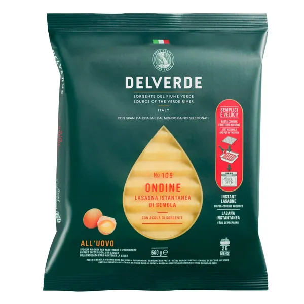 Makaroni Delverde Lasagna Ondine 500g