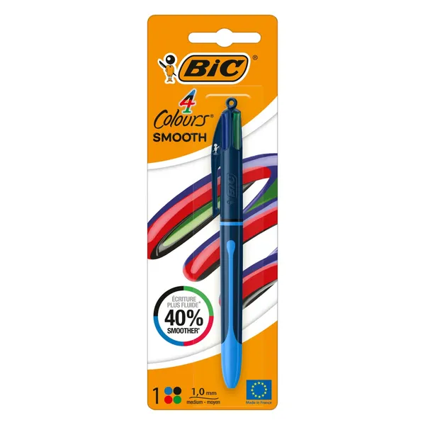 Pastapliiats Bic 4 värvi BS26